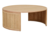 Click to swap image: &lt;strong&gt;Bodie Wrap CoffTbl-New Oak&lt;/strong&gt;&lt;br&gt;Dimensions: 920 Dia x H380mm